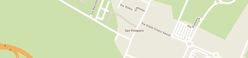 Mappa della impresa fiorenzoni luigi a PRATO