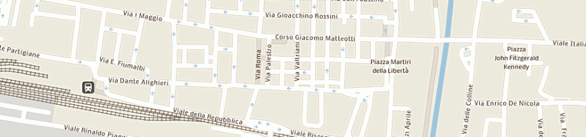 Mappa della impresa arci-nuova associazione-comitato di pontedera a PONTEDERA