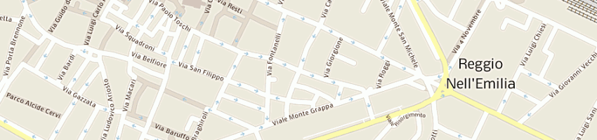 Mappa della impresa pc lab sas di camurri goffredo a REGGIO EMILIA