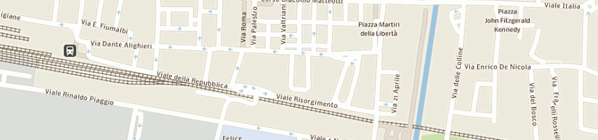Mappa della impresa polleria ciardelli di ciardelli elisabetta a PONTEDERA