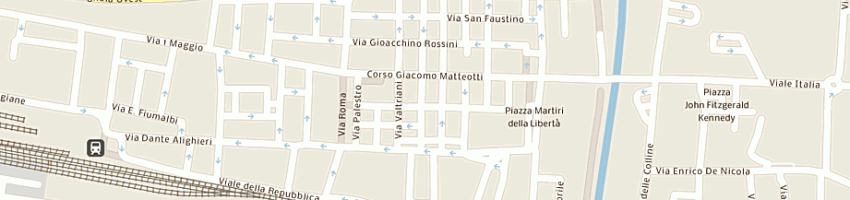 Mappa della impresa computer clinic srl a PONTEDERA