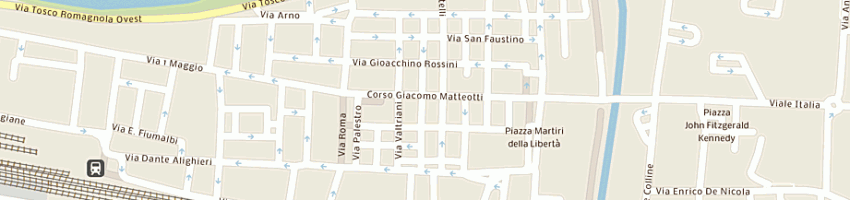 Mappa della impresa finegil editoriale spa a PONTEDERA