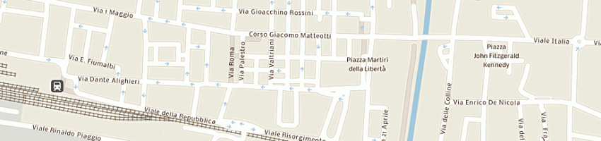 Mappa della impresa tandem di macchi laura e patrizia snc a PONTEDERA