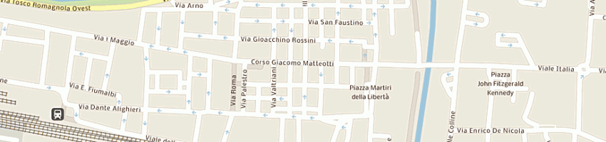 Mappa della impresa lola' snc di prosperi yuri e cipollini franco a PONTEDERA