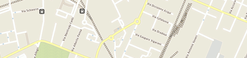Mappa della impresa bar sporting snc di fattori guido e c a REGGIO EMILIA