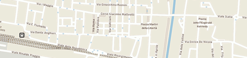 Mappa della impresa zeta gioielli di zucchelli alessandro a PONTEDERA