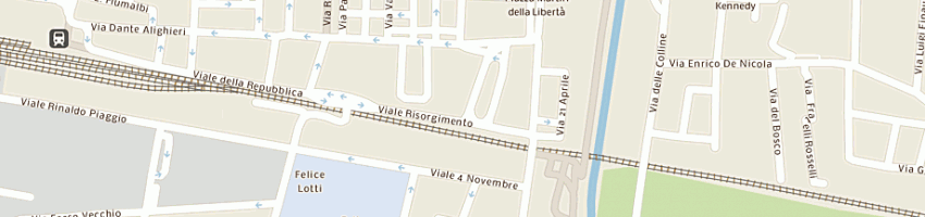 Mappa della impresa ubi maior srl a PONTEDERA