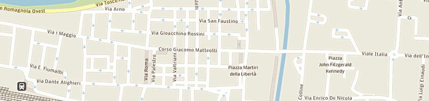 Mappa della impresa marsili di marsili riccardo e c snc a PONTEDERA