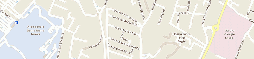 Mappa della impresa ferraboschi giorgio a REGGIO EMILIA