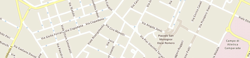 Mappa della impresa onlus legambiente reggio emilia a REGGIO EMILIA