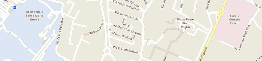 Mappa della impresa casula giovanni maria a REGGIO EMILIA