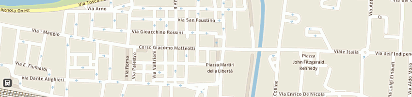 Mappa della impresa polette abbigliamento a PONTEDERA