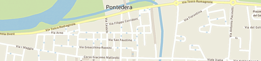Mappa della impresa masotti snc di masotti massimo e masotti patriz a PONTEDERA