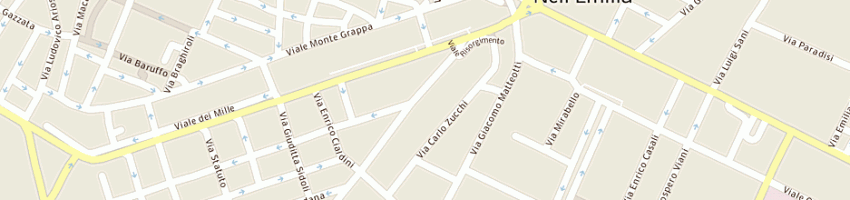 Mappa della impresa il laboratorio di paolini carlo a REGGIO EMILIA