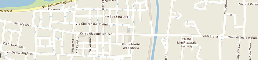 Mappa della impresa l'emporio (snc) a PONTEDERA