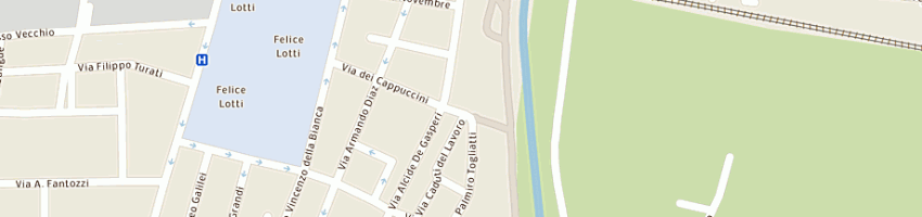 Mappa della impresa elettrotoscana di nacci fabio a PONTEDERA