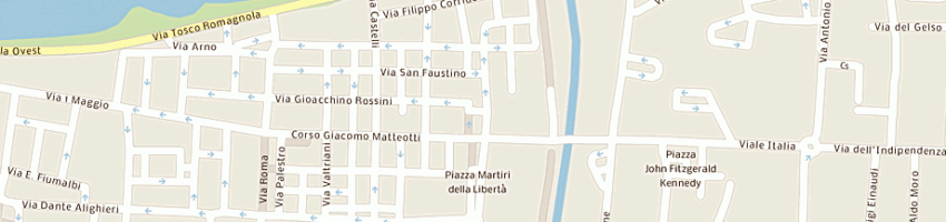 Mappa della impresa studio legale susini-barsotti ass professionale a PONTEDERA
