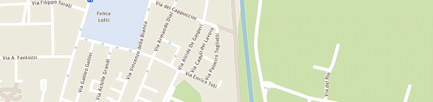 Mappa della impresa avantaggiato giovanni a PONTEDERA