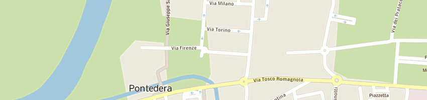Mappa della impresa pupeschi giovanna a PONTEDERA