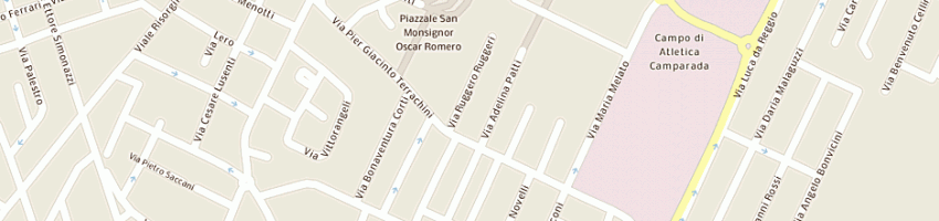 Mappa della impresa capelli gino a REGGIO EMILIA