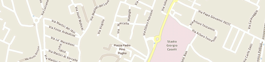 Mappa della impresa vezzadini manuela a REGGIO EMILIA