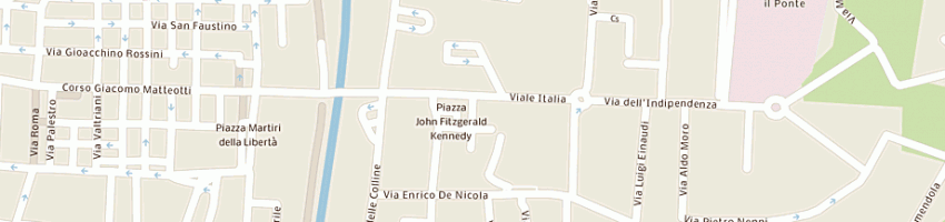 Mappa della impresa comune di pontedera a PONTEDERA