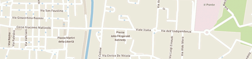 Mappa della impresa bar la loggia a PONTEDERA