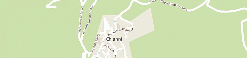 Mappa della impresa diciotti roberto a CHIANNI