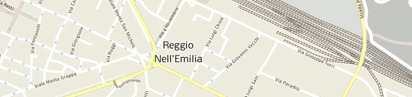 Mappa della impresa mfstudio sas di foderaro amuto de c a REGGIO EMILIA