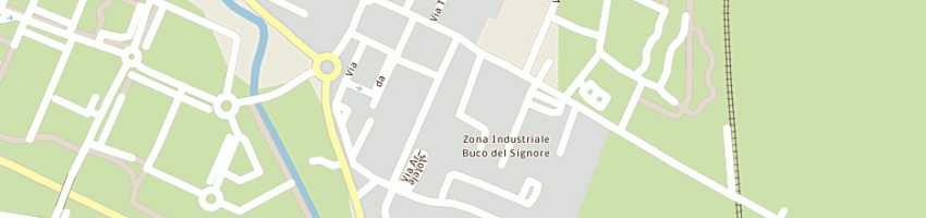 Mappa della impresa euroimpianti snc a REGGIO EMILIA