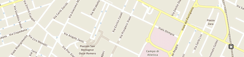 Mappa della impresa nuovi incontri di arredamento di gazzetti ave eufemia a REGGIO EMILIA