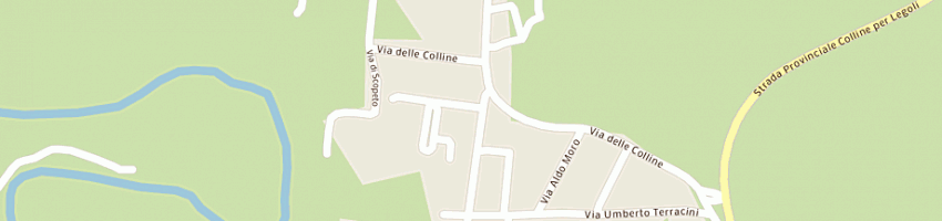 Mappa della impresa giuntini alessandra a PONSACCO
