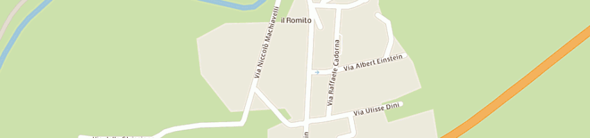 Mappa della impresa veracini massimiliano a PONTEDERA