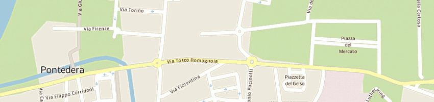 Mappa della impresa artigianfer snc di roberto giovannetti e francesco giusto a PONTEDERA