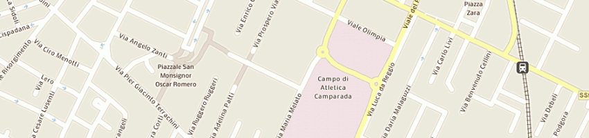 Mappa della impresa autotrasporti belli gmg di belli guerrino e c snc a REGGIO EMILIA