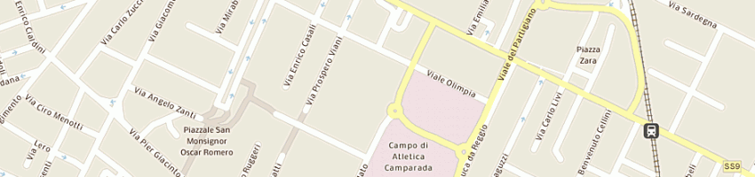 Mappa della impresa fracchia lorenzo a REGGIO EMILIA