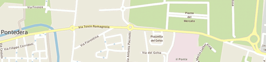 Mappa della impresa tensione di alessandro signorini a PONTEDERA