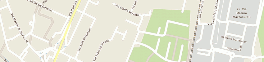 Mappa della impresa pirondini paolo a REGGIO EMILIA