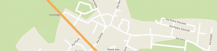 Mappa della impresa anelli vittorio e figli (snc) a GOITO