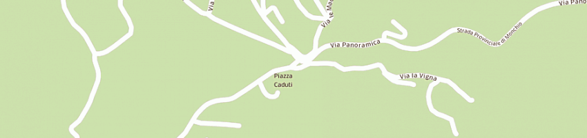 Mappa della impresa bar gelateria venturelli william a PALAGANO