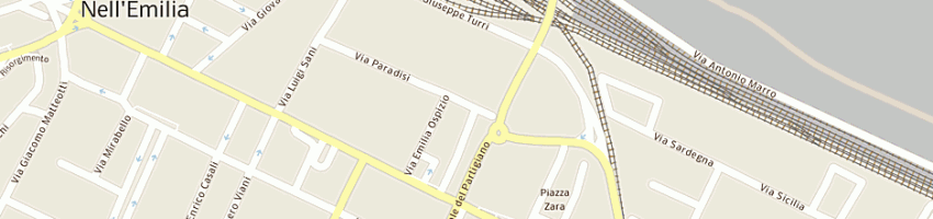 Mappa della impresa off mecc debbi di debbi massimo a REGGIO EMILIA