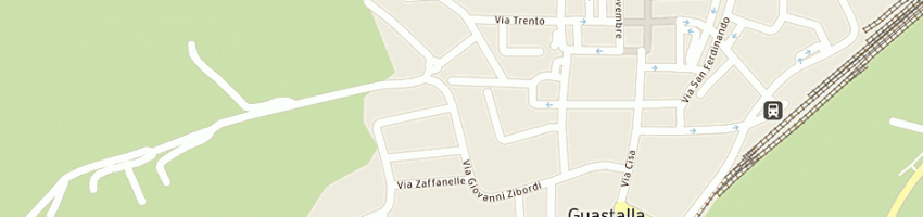 Mappa della impresa simonazzi maurizio a GUASTALLA