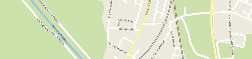 Mappa della impresa onoranze funebri veronesi e pederzoli snc di veronesi matteopederzoli a GUASTALLA