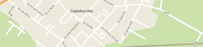 Mappa della impresa bombana gabriele a CASTELLUCCHIO