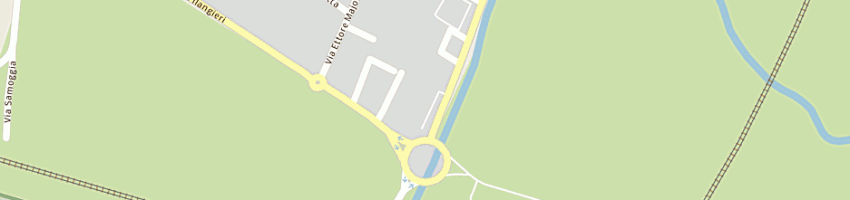 Mappa della impresa area di servizio tamoil santini luca e c a REGGIO EMILIA