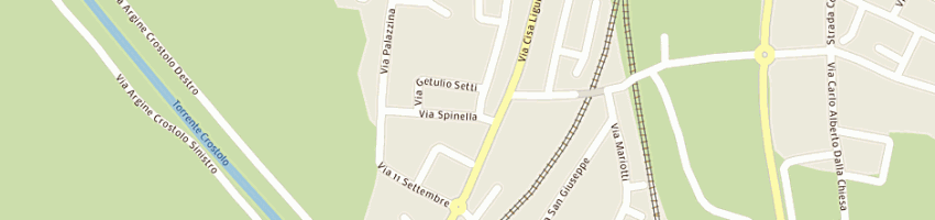 Mappa della impresa moretti anna a GUASTALLA