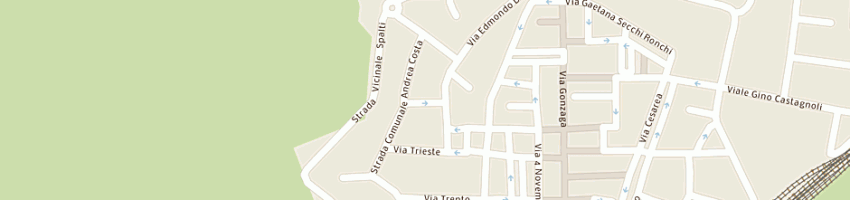 Mappa della impresa scuola elementare a GUASTALLA