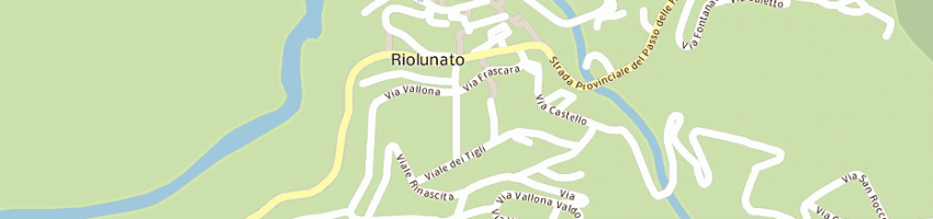 Mappa della impresa trattoria del capannone a RIOLUNATO