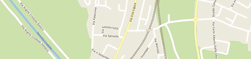 Mappa della impresa rota di rota giuseppe e c (sas) a GUASTALLA