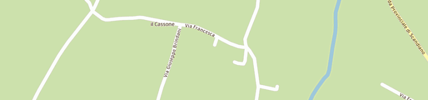 Mappa della impresa ruozzi gianluca a ALBINEA